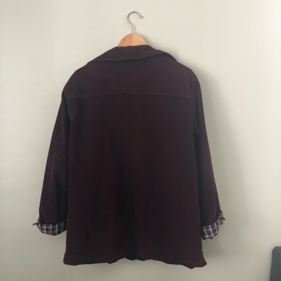 Vintage Purple Corduroy Jacket - Picture 5 of 5
